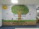 School Foyer Entrance, Learning Mural, San Antonio, TX